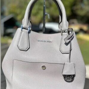 Michael Kors Greenwich Large Saffiano Leather Satchel